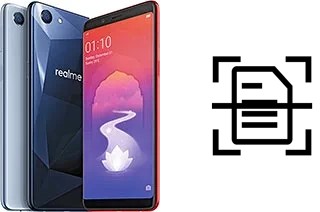 Numériser un document sur un Realme 1