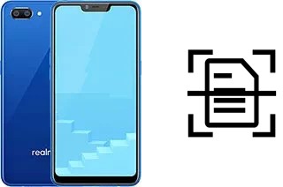 Numériser un document sur un Realme C1