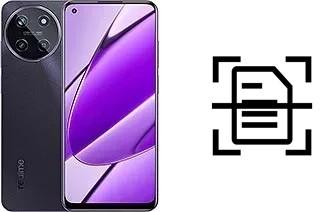 Numériser un document sur un Realme 11 4G