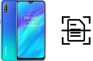 Numériser un document sur un Realme 3