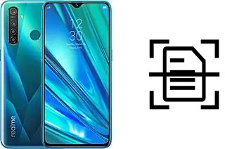 Numériser un document sur un Realme 5 Pro