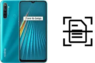 Numériser un document sur un Realme 5i