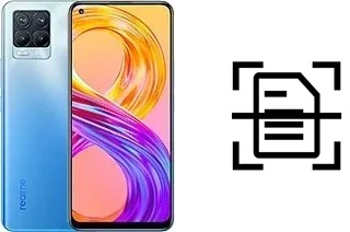 Numériser un document sur un Realme 8 Pro