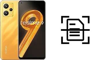 Numériser un document sur un Realme 9