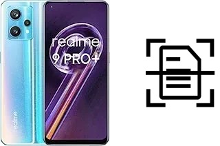 Numériser un document sur un Realme 9 Pro+