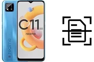 Numériser un document sur un Realme C11 (2021)