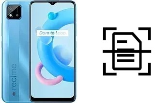 Numériser un document sur un Realme C20