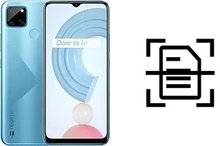 Numériser un document sur un Realme C21Y