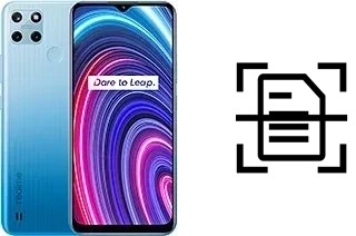 Numériser un document sur un Realme C25Y