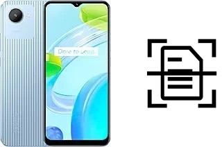 Numériser un document sur un Realme C30