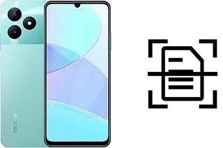 Numériser un document sur un Realme C51