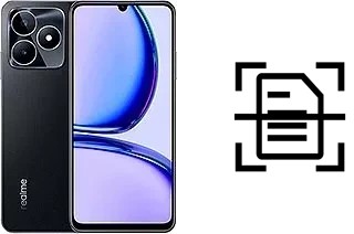 Numériser un document sur un Realme C53