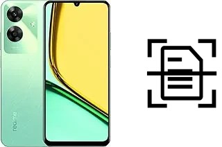 Numériser un document sur un Realme C61