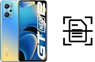 Numériser un document sur un Realme GT Neo2