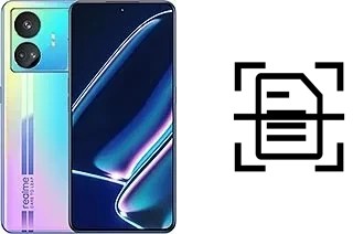 Numériser un document sur un Realme GT Neo5 SE