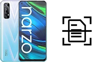 Numériser un document sur un Realme Narzo 20 Pro