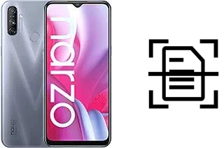 Numériser un document sur un Realme Narzo 20A