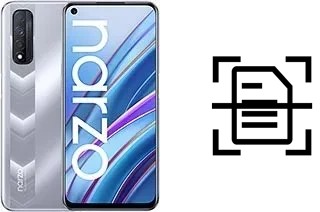 Numériser un document sur un Realme Narzo 30