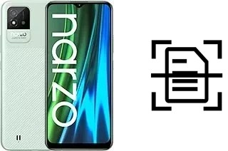 Numériser un document sur un Realme Narzo 50i