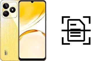 Numériser un document sur un Realme Narzo N53