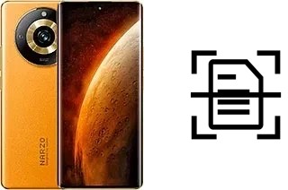 Numériser un document sur un Realme Narzo 60 Pro