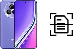 Numériser un document sur un Realme P3 Pro