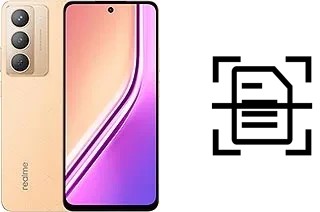 Numériser un document sur un Realme P3x