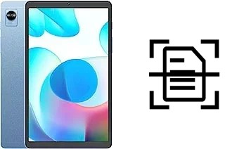 Numériser un document sur un Realme Pad Mini