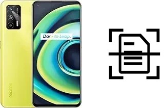 Numériser un document sur un Realme Q3 Pro 5G