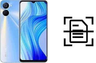 Numériser un document sur un Realme V20