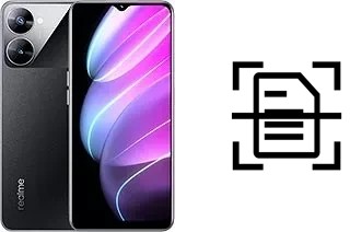 Numériser un document sur un Realme V30