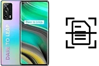 Numériser un document sur un Realme X7 Pro Ultra