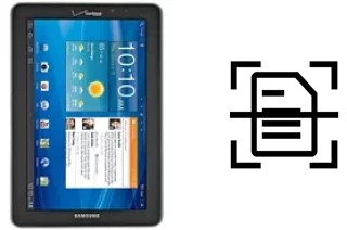 Numériser un document sur un Samsung Galaxy Tab 7.7 LTE I815