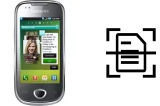 Numériser un document sur un Samsung I5801 Galaxy Apollo