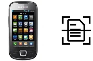 Numériser un document sur un Samsung I5800 Galaxy 3