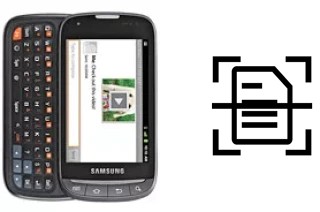 Numériser un document sur un Samsung M930 Transform Ultra