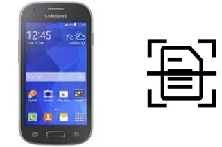 Numériser un document sur un Samsung Galaxy Ace Style