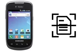 Numériser un document sur un Samsung Dart T499