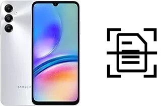 Numériser un document sur un Samsung Galaxy A05s