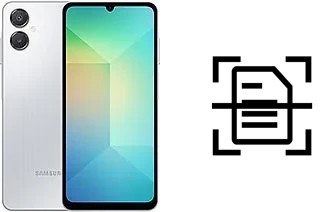 Numériser un document sur un Samsung Galaxy A06 5G