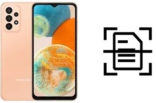 Numériser un document sur un Samsung Galaxy A23 5G