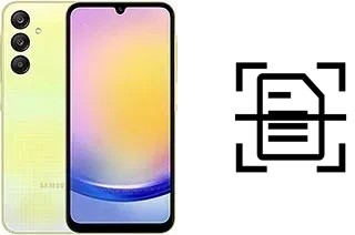 Numériser un document sur un Samsung Galaxy A25