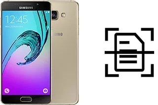 Numériser un document sur un Samsung Galaxy A5 (2016)