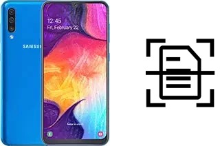 Numériser un document sur un Samsung Galaxy A50