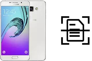 Numériser un document sur un Samsung Galaxy A7 (2016) Duos