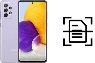 Numériser un document sur un Samsung Galaxy A72 5G