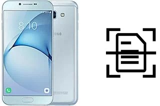 Numériser un document sur un Samsung Galaxy A8 (2016)