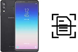 Numériser un document sur un Samsung Galaxy A8 Star (A9 Star)