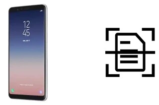 Numériser un document sur un Samsung Galaxy A8 Star