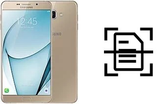 Numériser un document sur un Samsung Galaxy A9 (2016)